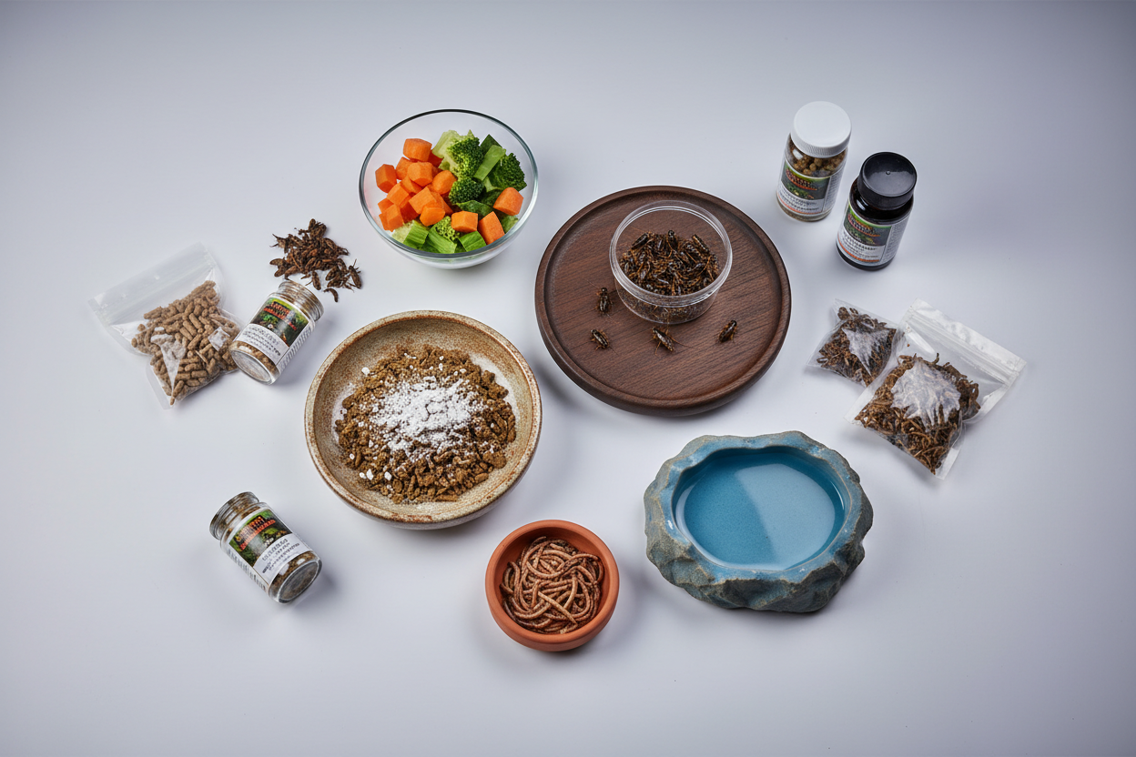 🦎 Feeding Essentials