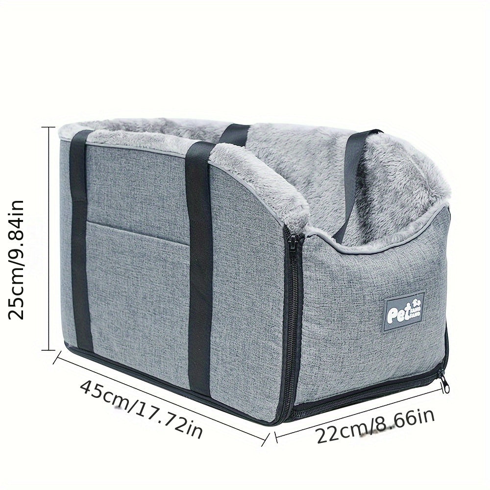 Pet Cozy Travel Car Seat for Small Pets