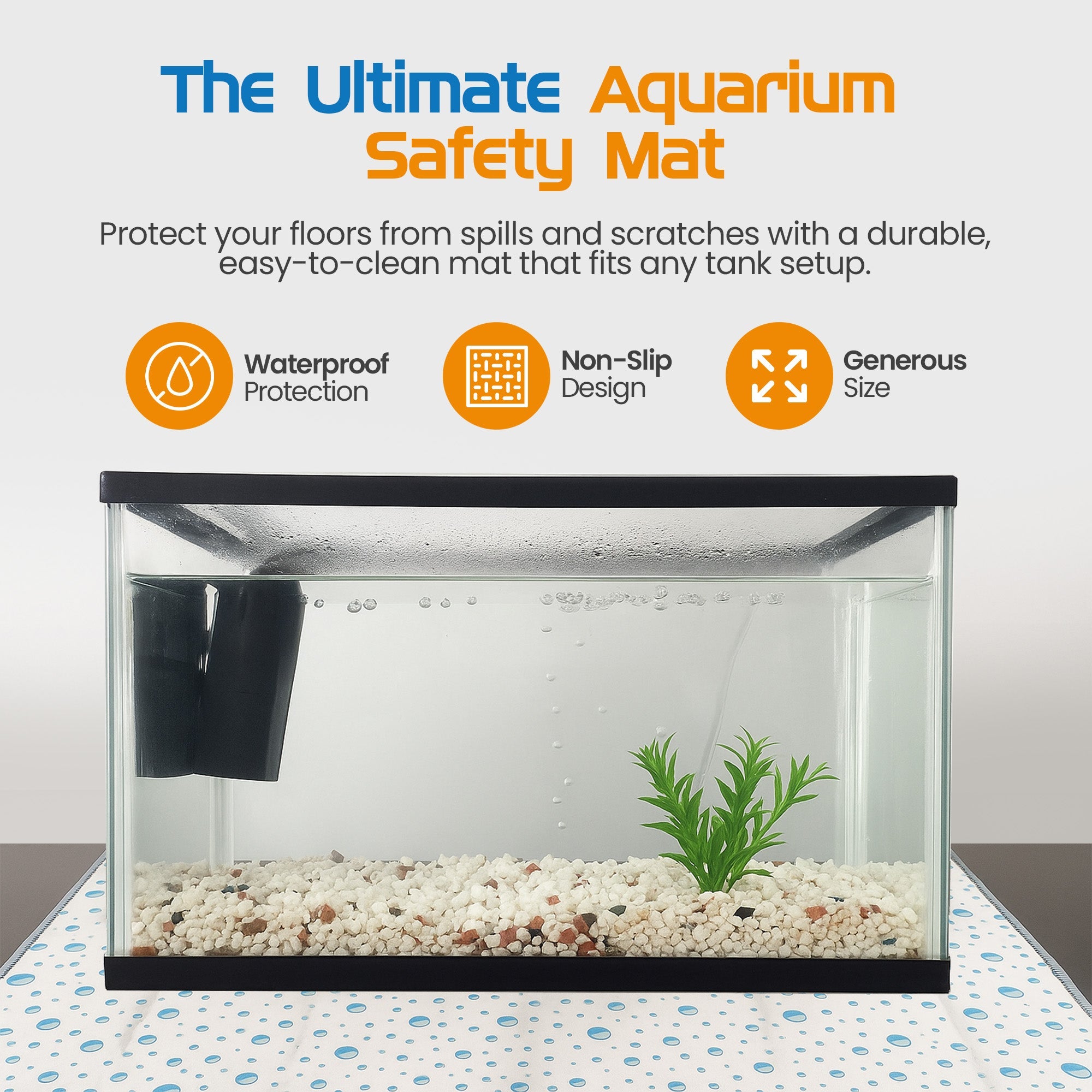 Flipper Aquarium Splash Mat