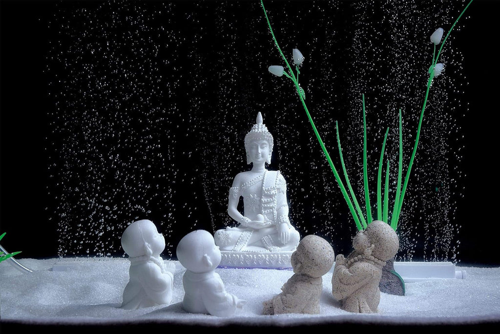 Buddha Fish Tank Decor