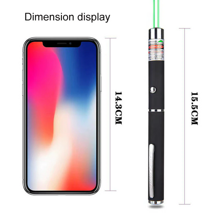 3 Packs 900Mile Laser Pointer Pen Green Blue Red Light Visible Beam