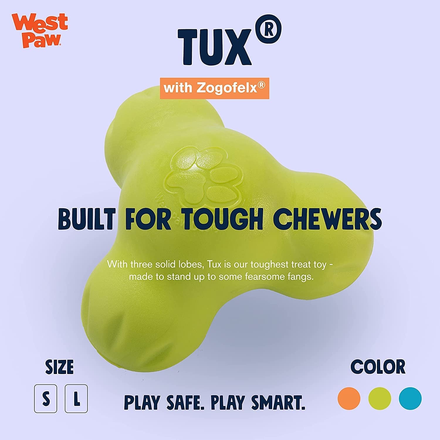 Zogoflex Tux Treat Dispensing Dog Chew Toy