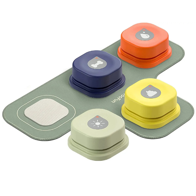 MEWOOFUN Dog Talking Buttons for Pet Communication Toy