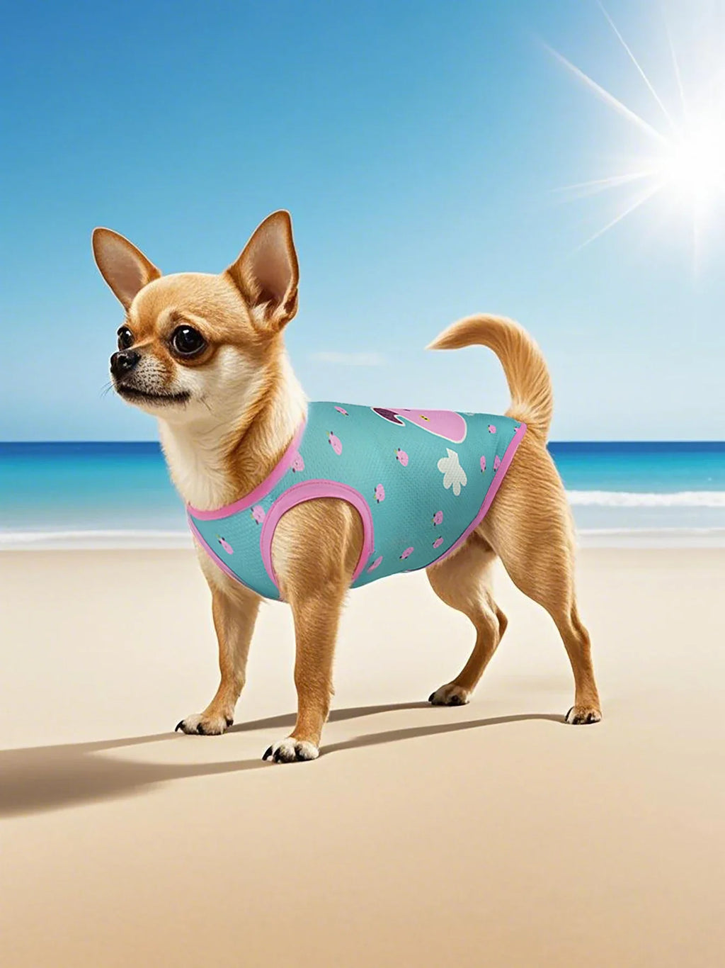 Mesh Summer Pet Vest - Anti-Shed Design