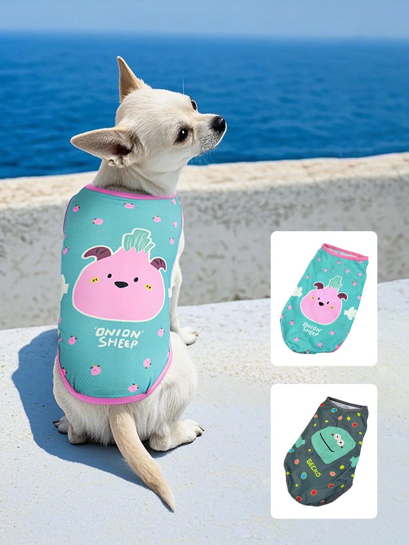 Mesh Summer Pet Vest - Anti-Shed Design