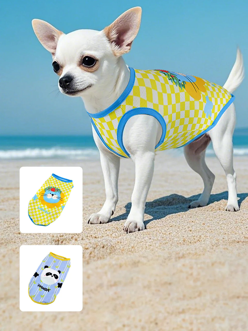 Mesh Summer Pet Vest - Anti-Shed Design