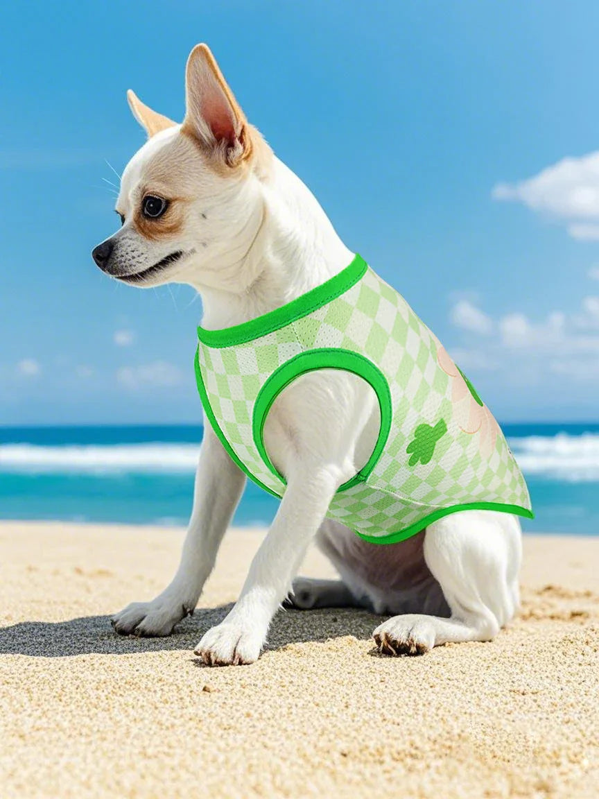 Mesh Summer Pet Vest - Anti-Shed Design