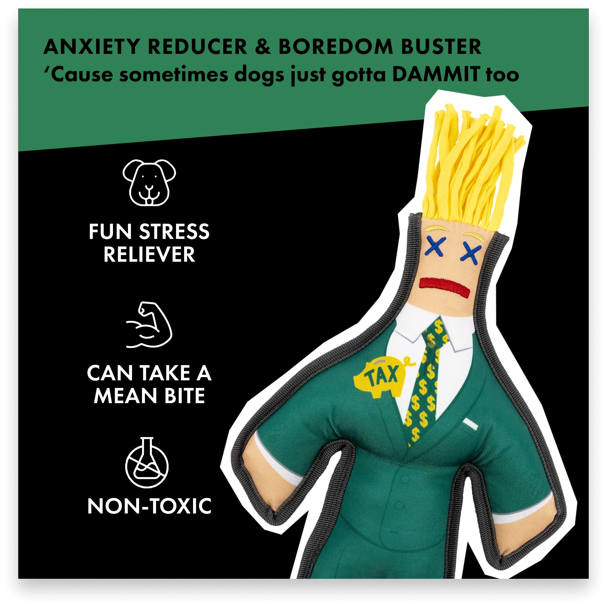 Taxman Squeaky Chew Toy