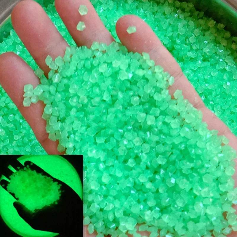 Glow in the Dark Pebbles – Luminous Stones for Garden, Path, Lawn & Aquarium Decor