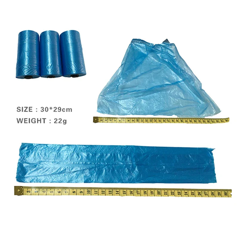 GlowGuard: LED Leash & Poop Bag Combo for Pets