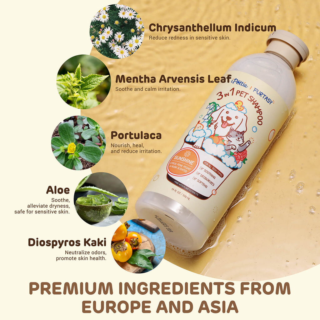 Furtasy Pet Shampoo, Sunshine & Cozy Formulas