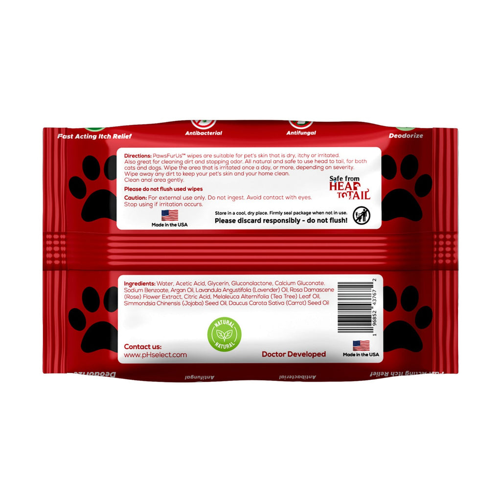 PawsFurUs® Pet Wipes