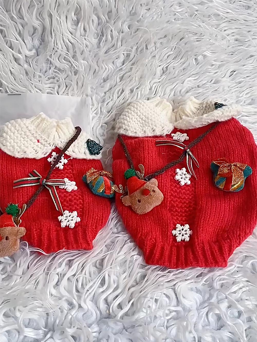 Pet Collared Christmas Sweater | NCS