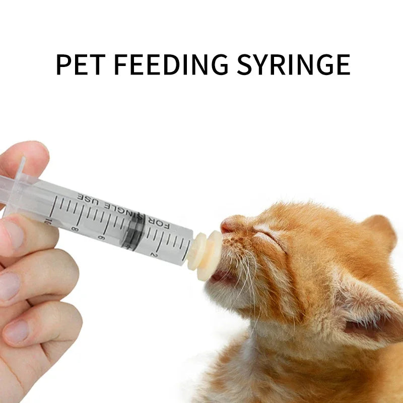 PetNurture Silicone Feeding Syringe & Nipple Set