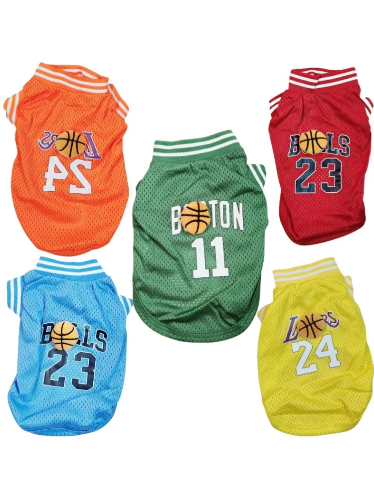 Mesh Breathable Pet Dog Clothes Puppy Vests Casual T-Shirt