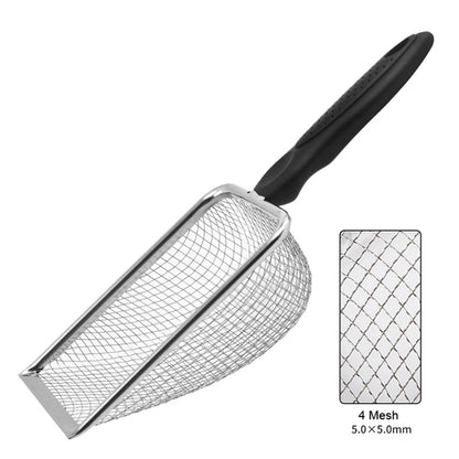 Pet Cleaning Tools Stainless Steel Feces Shovel Net Cat Litter Shovel