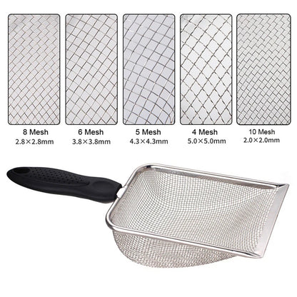 Pet Cleaning Tools Stainless Steel Feces Shovel Net Cat Litter Shovel