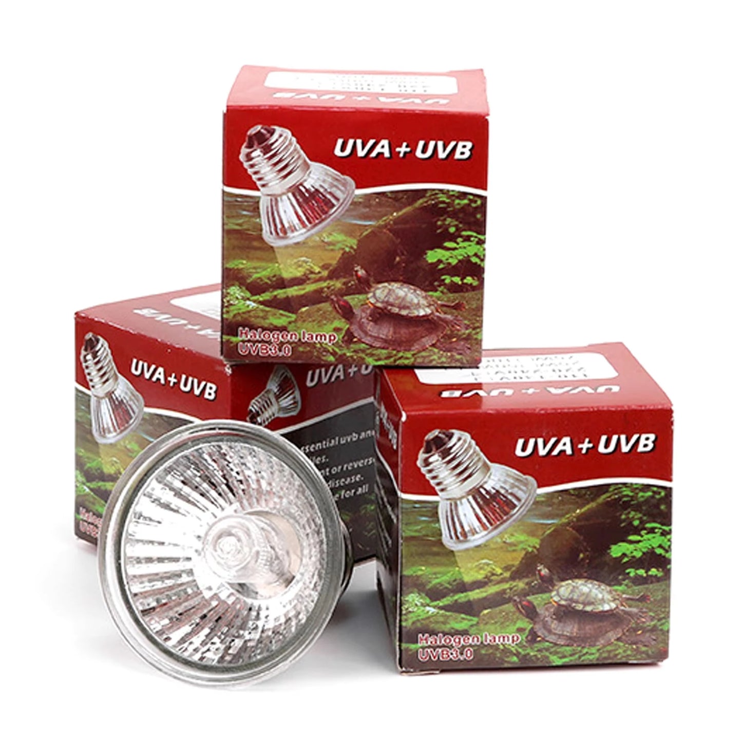 1/2/5/10PCS UVA UVB Reptile Heating Light Bulb 25/50/75W Snake Turtle
