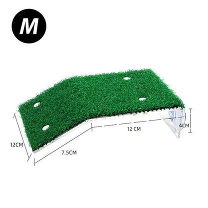 S/M/L Size Turtle Platform Float Decoration Terraces Grass Ramp