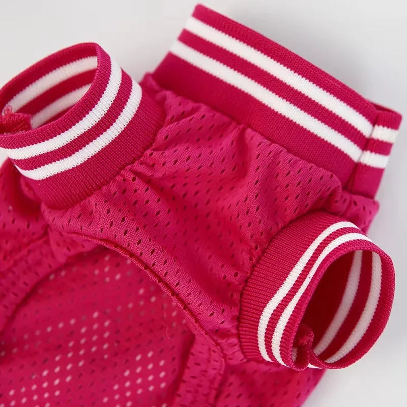 Mesh Breathable Pet Dog Clothes Puppy Vests Casual T-Shirt