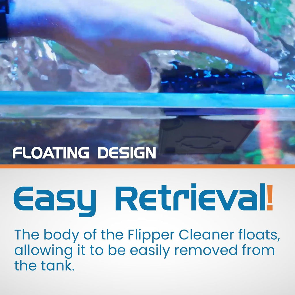 Flipper FLOAT 2 in 1 Magnetic Aquarium Algae Cleaner (Standard)