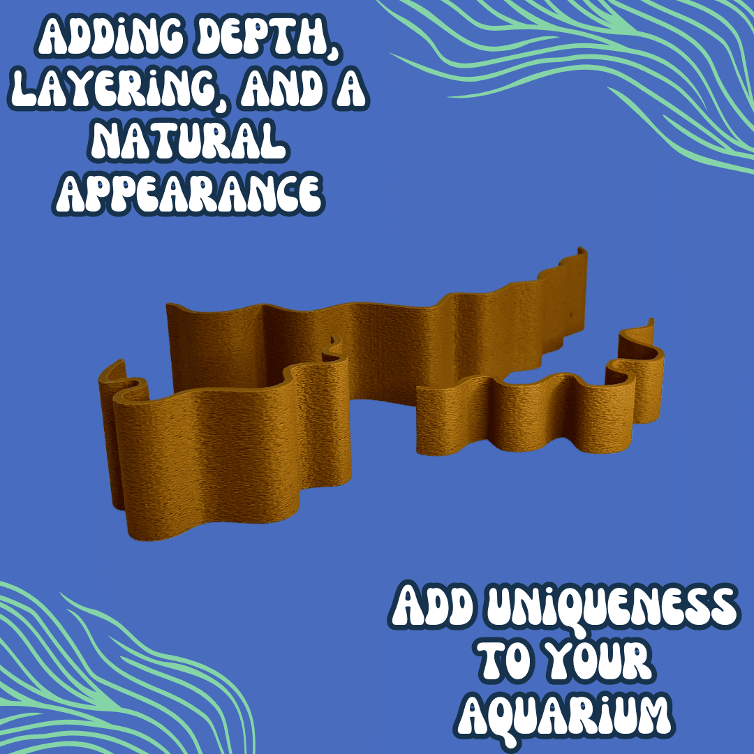 Aquarium or Terrarium Substrate Cliffs Combo Pack | Separate Substrate Layers in Aquariums or Terrariums to Create Cliffs & Depth