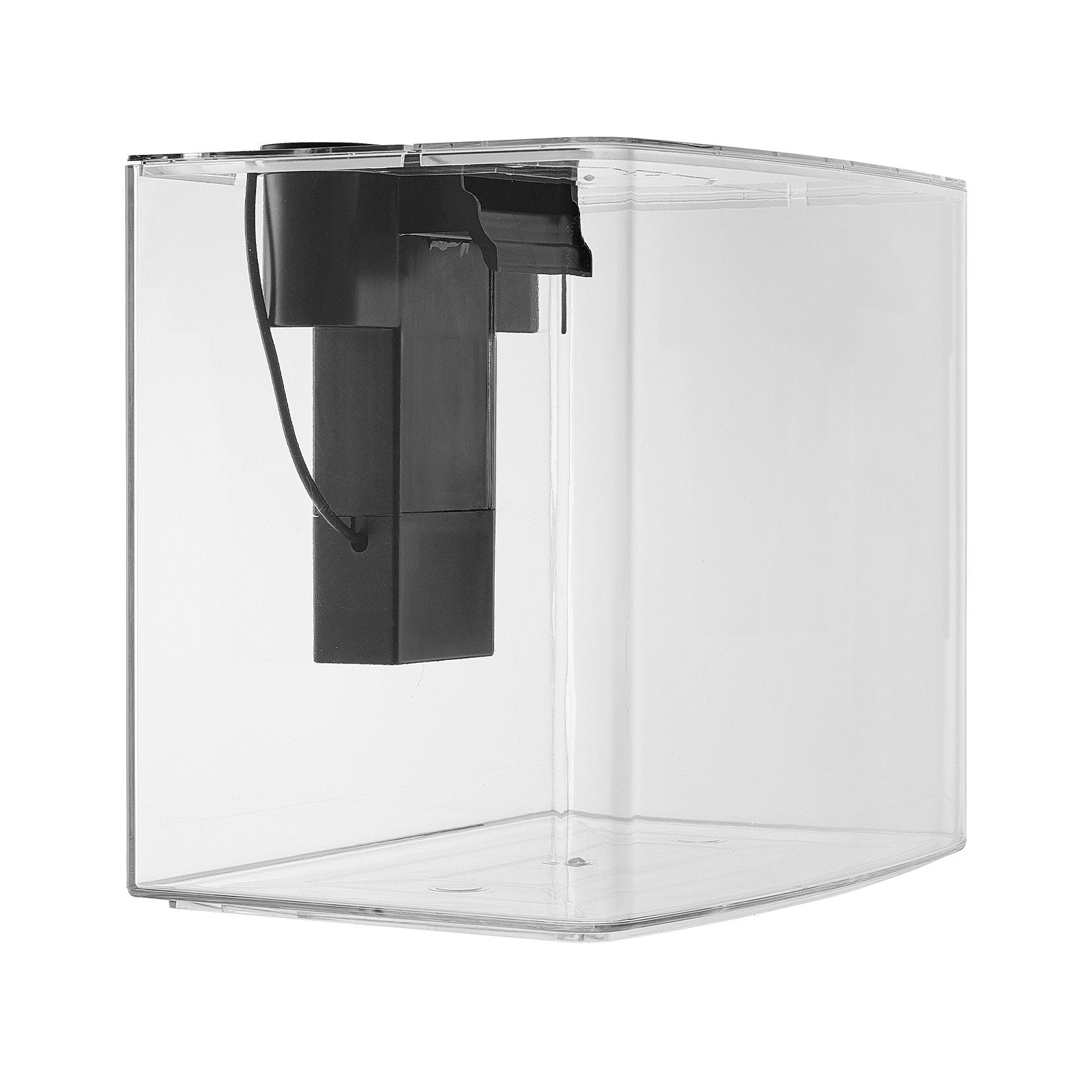 3.5 Gallon Fish Tank Aquarium Smart Arch Clear GPPS 3 Color Self Cleaning