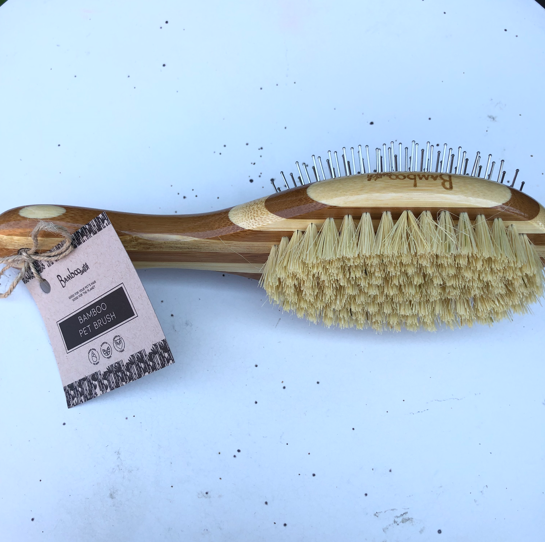 Bamboo Dog & Pet Grooming Brush | Pet Bestseller