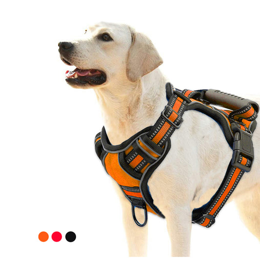 Quality Dog Harness No Pull Breathable Reflective Pet Harness Vest