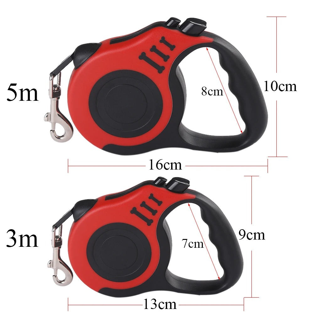 Retractable Dog Leash – Durable Heavy Duty Rope Leash for Dogs