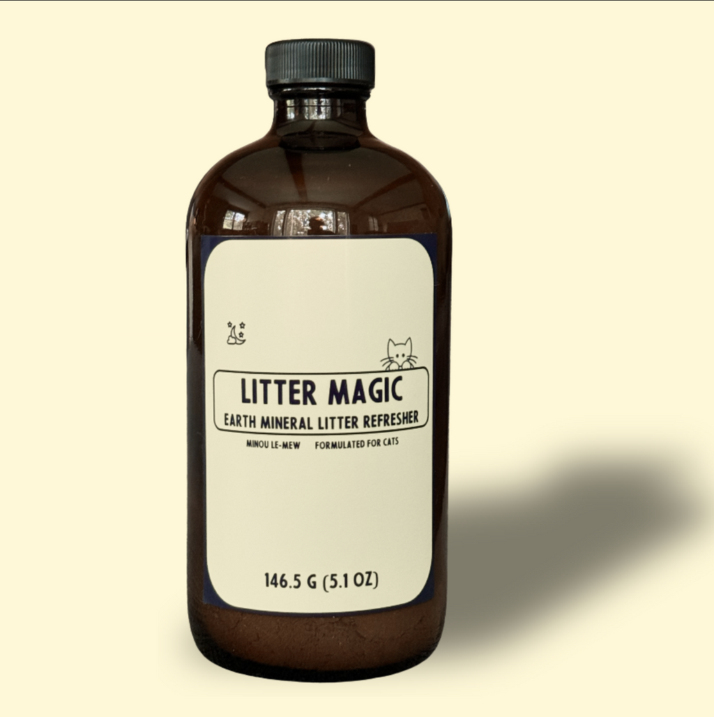 Litter Magic | Luxury Cat Litter Refresher with Natural Earth Minerals by Minou Le-Mew